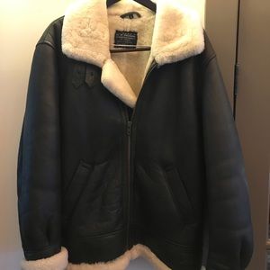Men’s Shearling Bomber Jacket